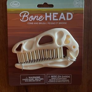 ❌ SOLD! VERY COOL NEVER USED “BONEHEAD” BRUSH & COMB 🤩💕💕🤗🤗